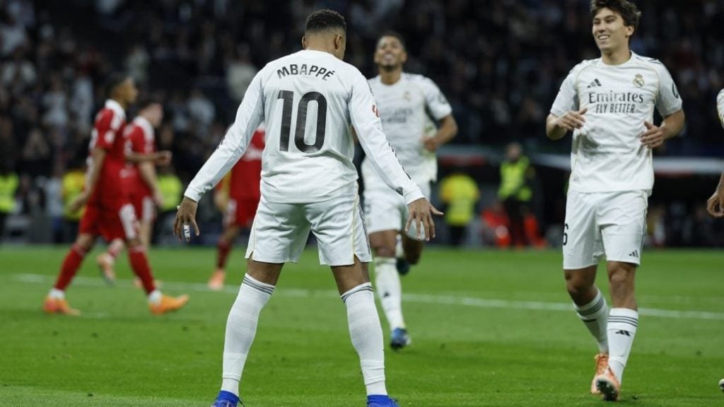 长传助攻姆巴佩破门，阿诺德西甲生涯首次送出助攻（阿诺德西甲首助献上，长传助姆巴佩破门）